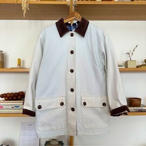 Vintage St. John’s Bay Denim Barn Coat (Size Small)